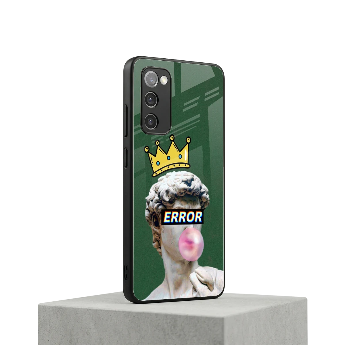 Error samsung galaxy s20 fe mobile cover | shockproof glass phone case