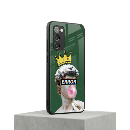 Error samsung galaxy s20 fe mobile cover | shockproof glass phone case