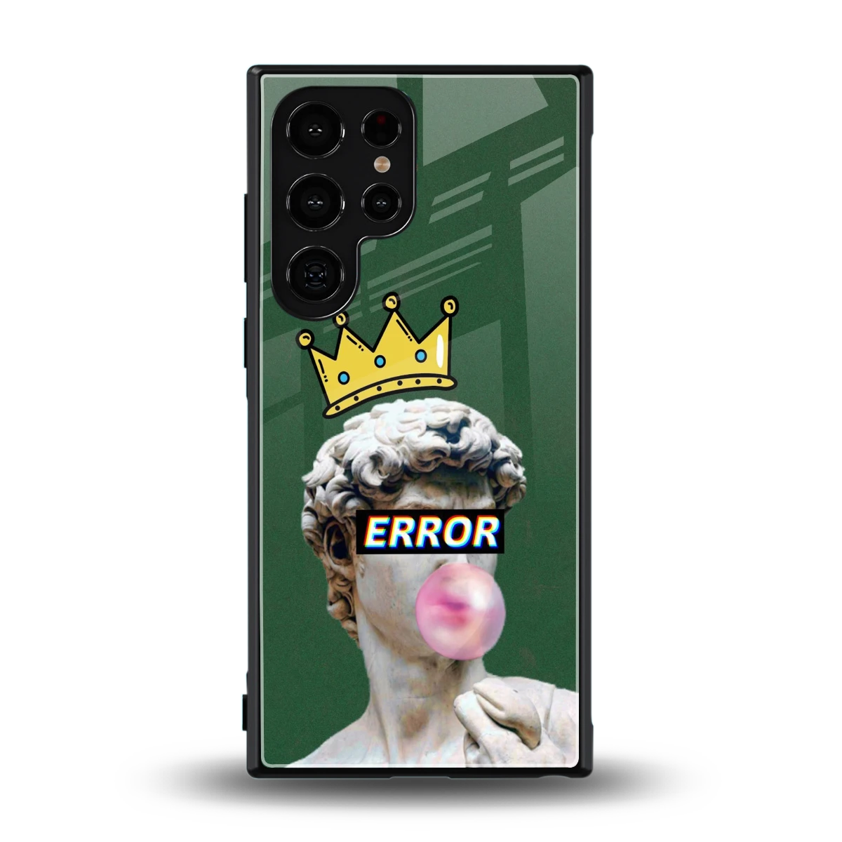 Error back phone cover | glass case for samsung galaxy s23 ultra