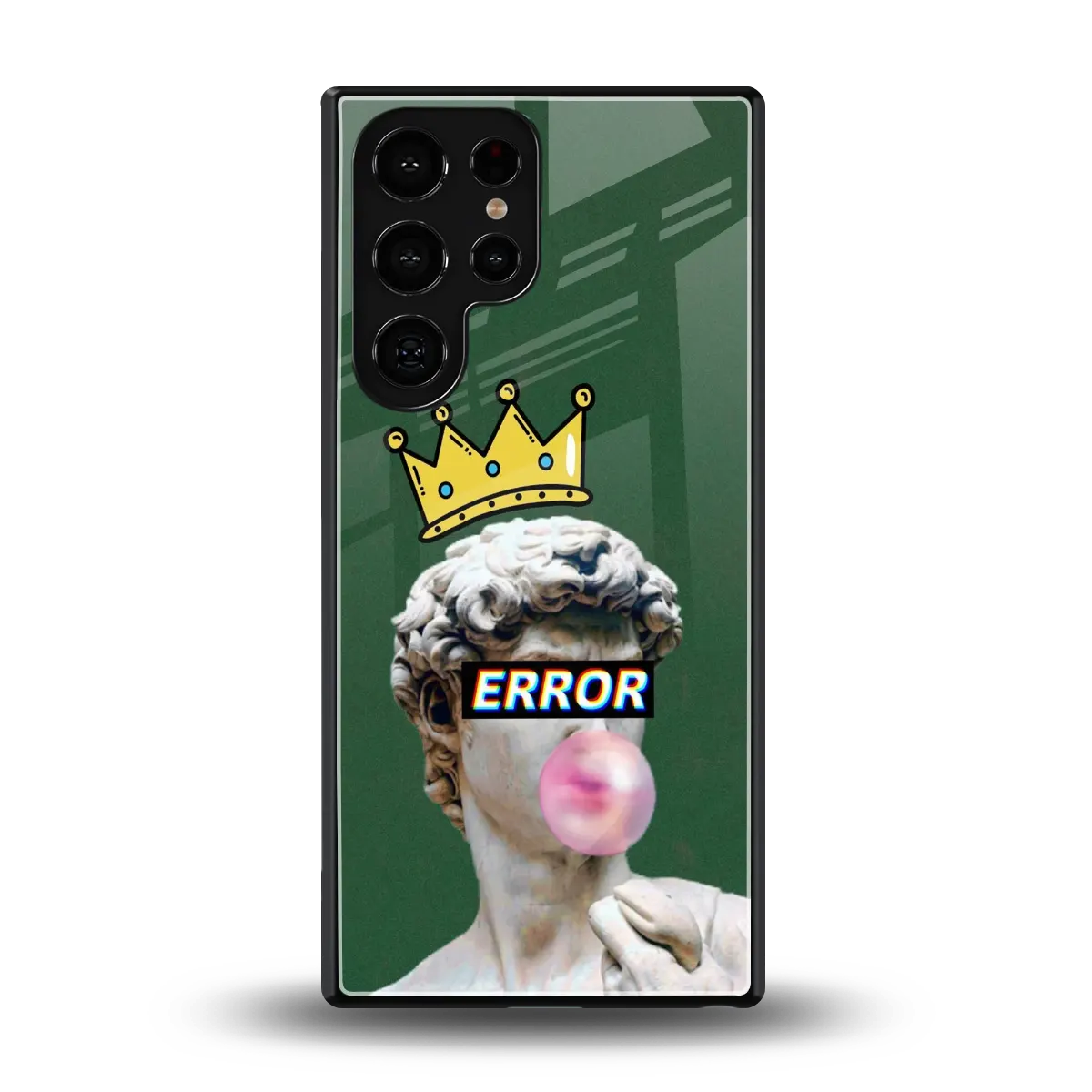 Error back phone cover | glass case for samsung galaxy s25 ultra