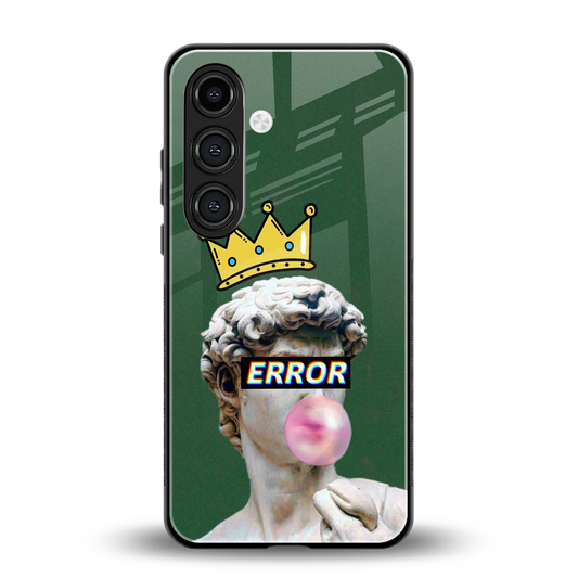 Error back phone cover | glass case for samsung galaxy s25