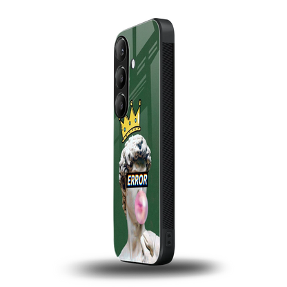 Error samsung galaxy s24 mobile cover | shockproof glass phone case