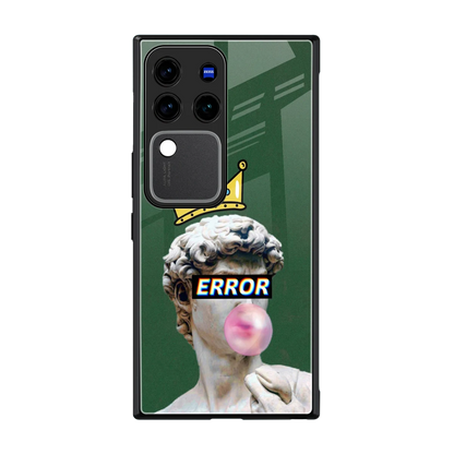 Error back phone cover | glass case forvivo v30 pro