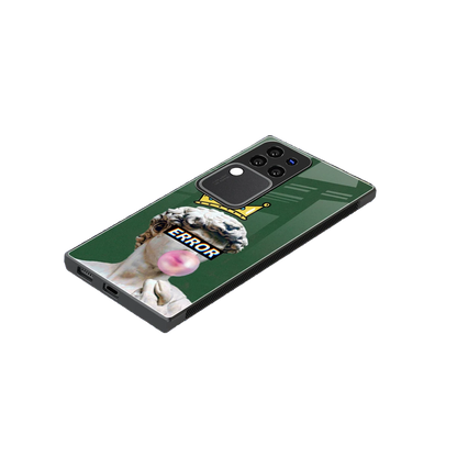 Error stylish phone case forvivo v30 pro | glossy glass and slim fit