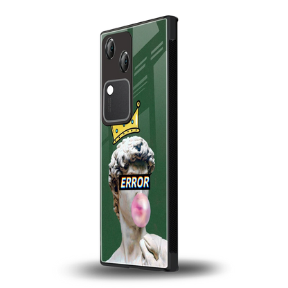 Error vivo v30 mobile cover | shockproof glass phone case