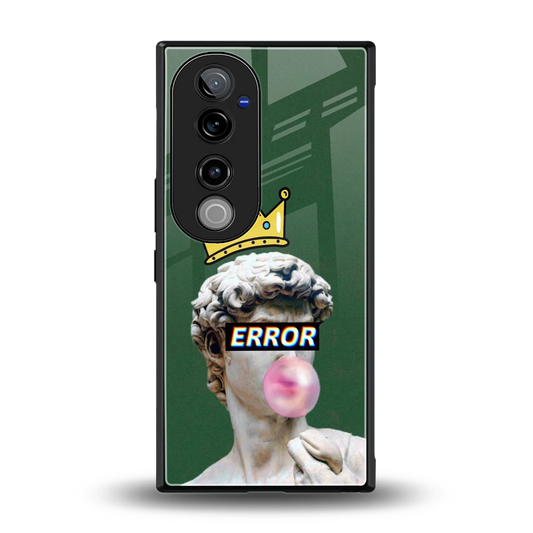 Error back phone cover | glass case for vivo v40 pro
