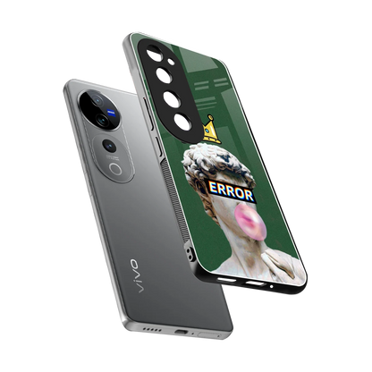 Error sleek vivo v40 pro cover with tempered glass back and TPU edges