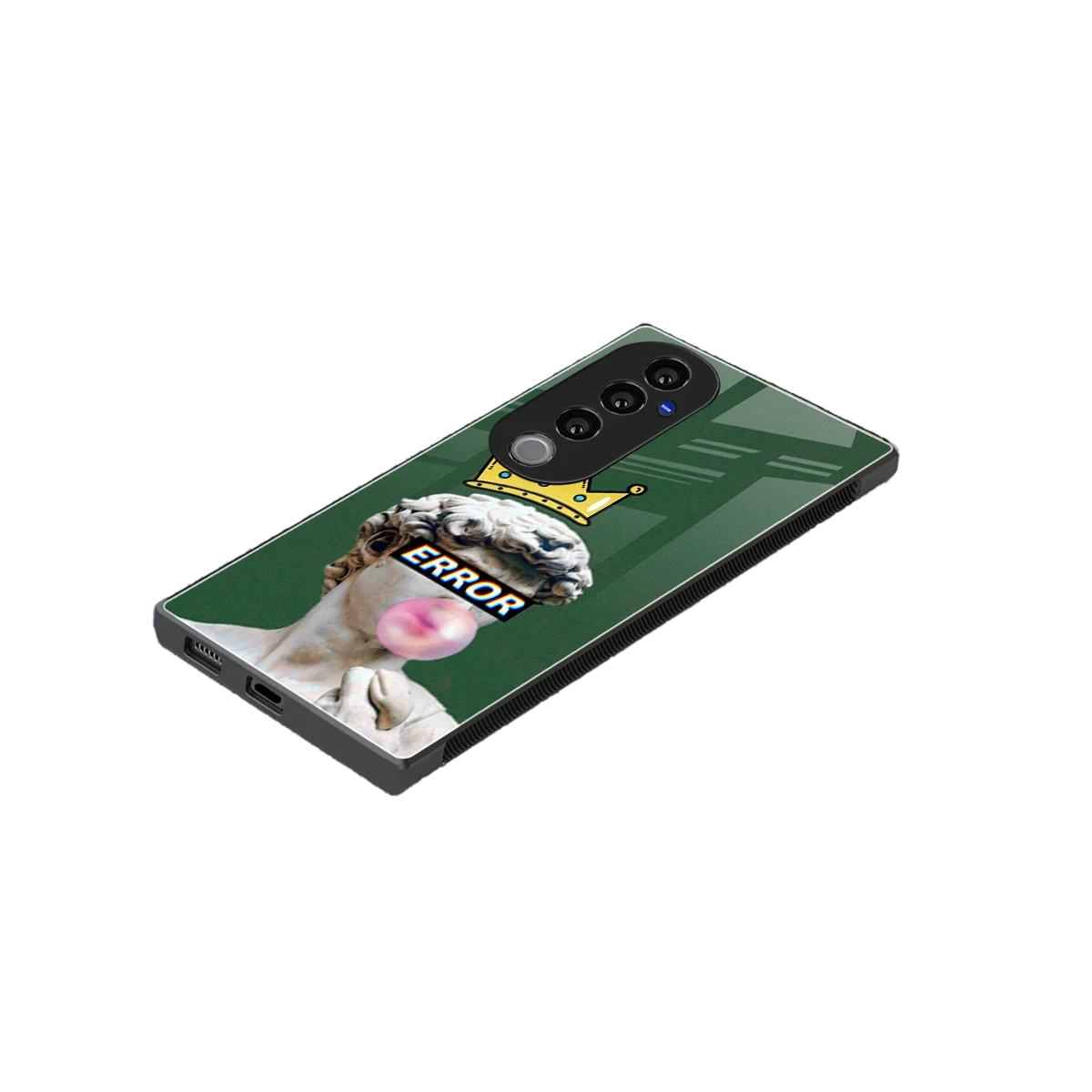 Error stylish phone case for vivo v40 pro | glossy glass and slim fit