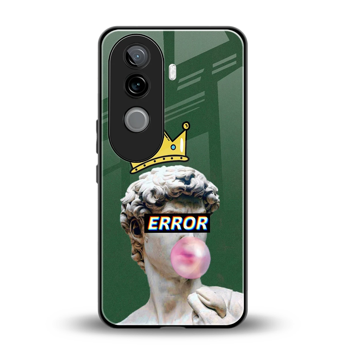 Error back phone cover | glass case for vivo v40e