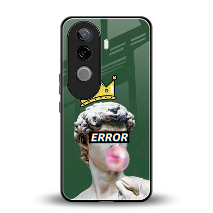 Error back phone cover | glass case for vivo v40e