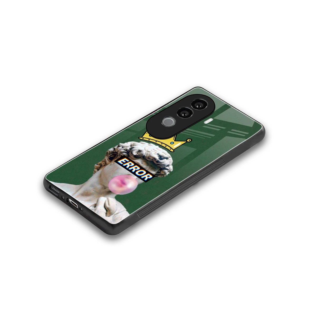 Error stylish phone case for vivo v40e | glossy glass and slim fit