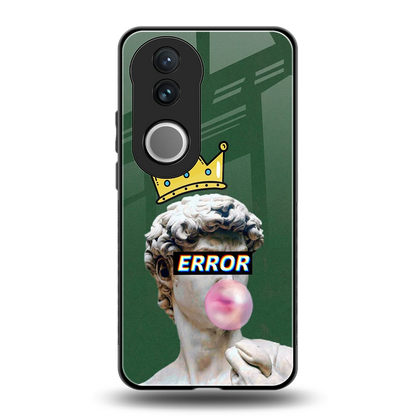 Error back phone cover | glass case for vivo v50