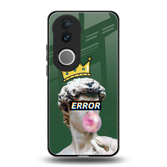 Error back phone cover | glass case for vivo v50
