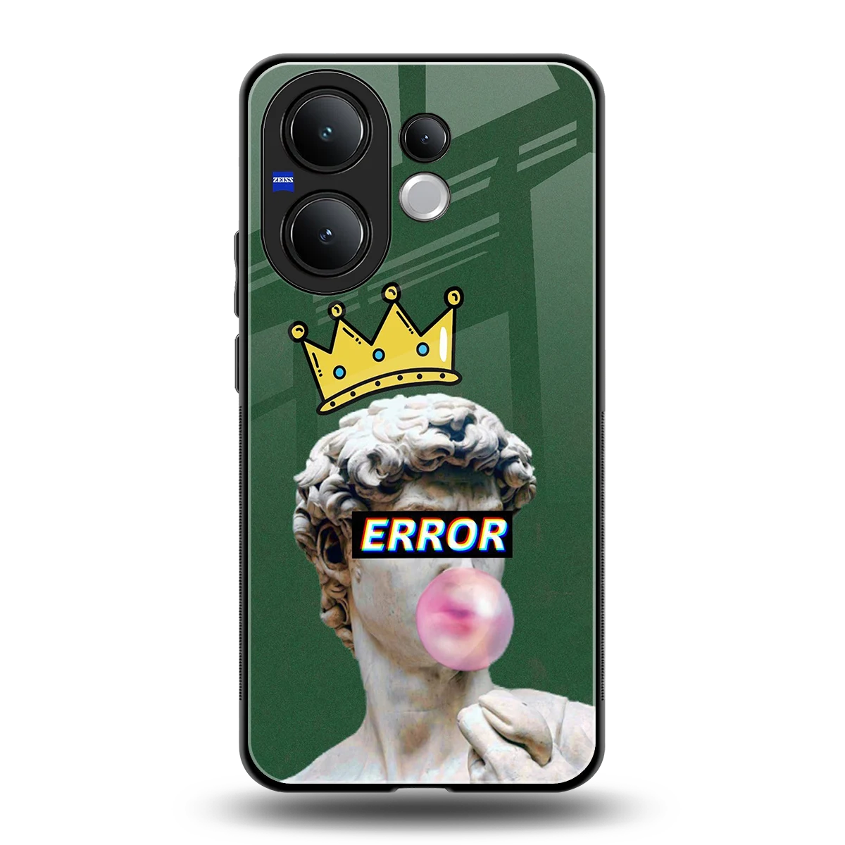 Error back phone cover | glass case for vivo v60