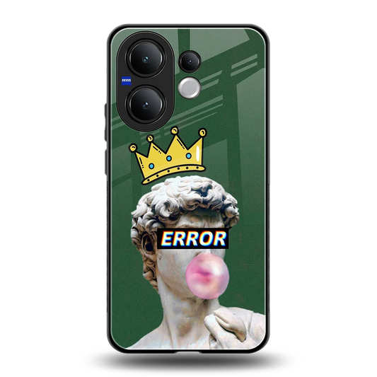 Error back phone cover | glass case for vivo v60