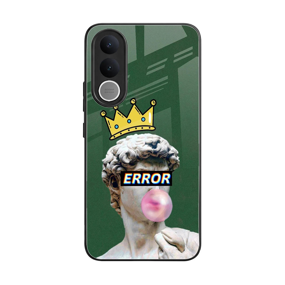 Error back phone cover | glass case for vivo v70 fe