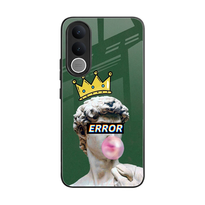 Error back phone cover | glass case for vivo v70 fe