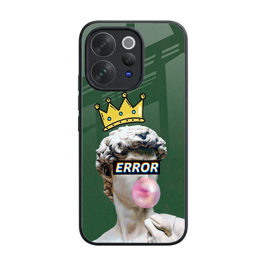 Error back phone cover | glass case for vivo v70 elite