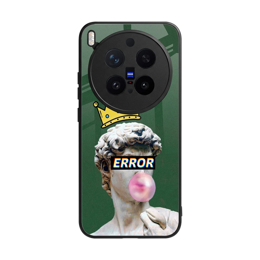 Error back phone cover | glass case for vivo x300 pro