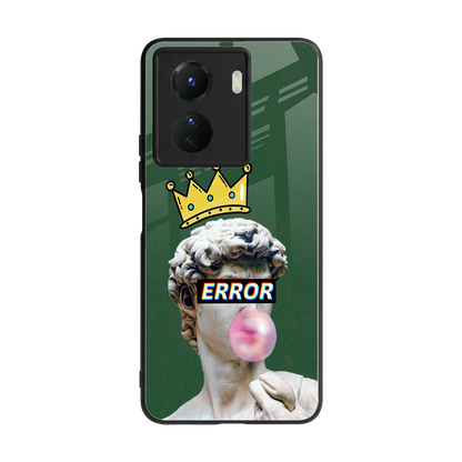 Error back phone cover | glass case for vivo y16