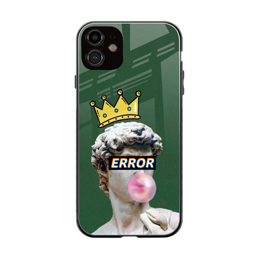 Error back phone cover | glass case for iphone 12