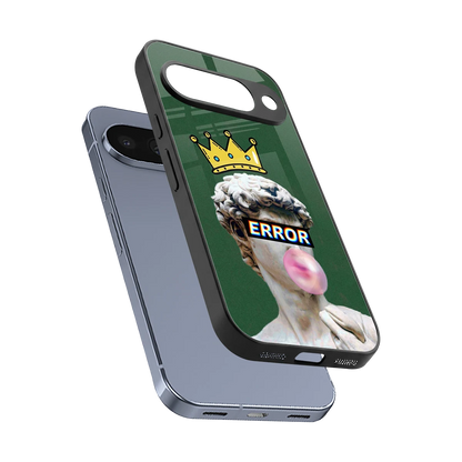 Error sleek google pixel 10 cover with tempered glass back and TPU edges