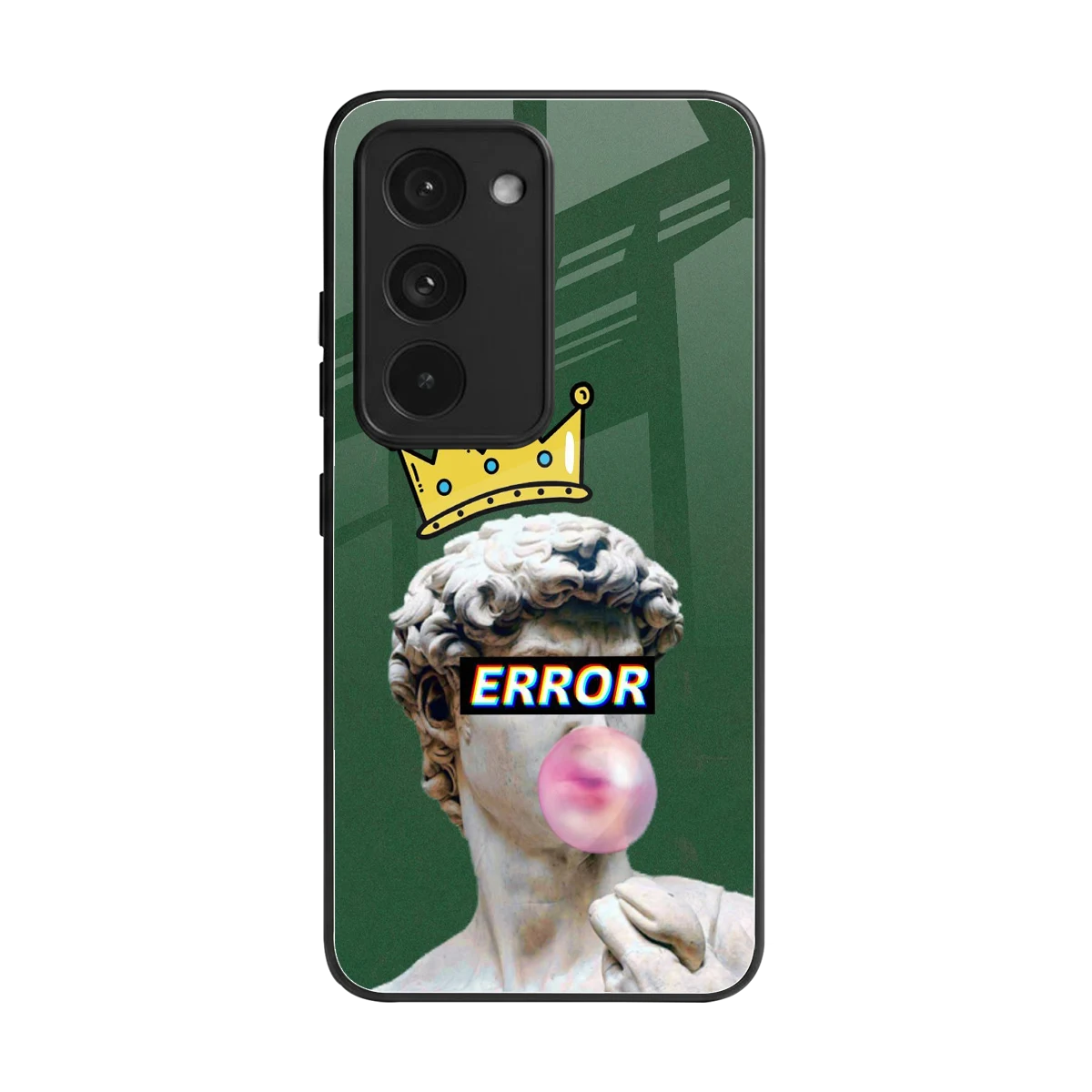Error back phone cover | glass case for redmi 15 5g