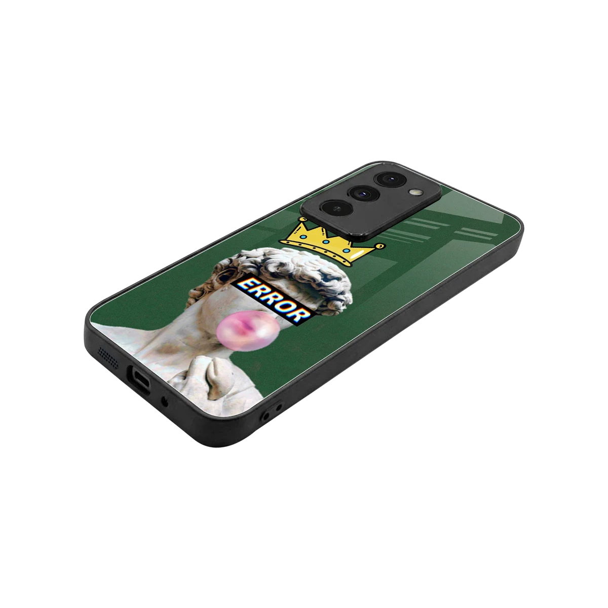 Error stylish phone case for redmi 15 5g | glossy glass and slim fit