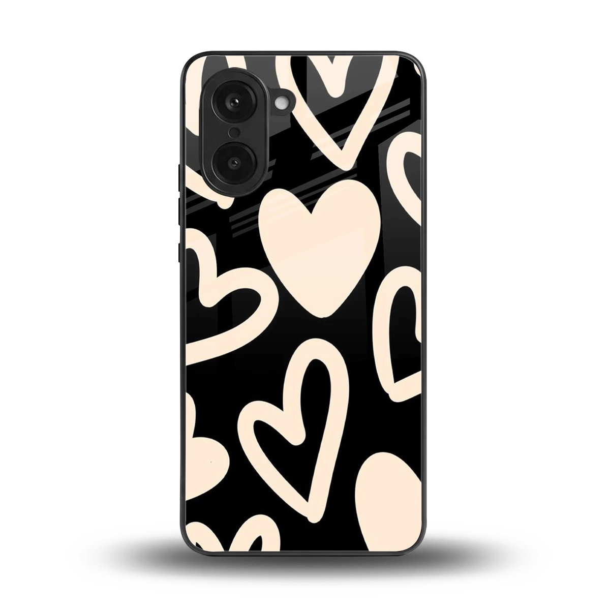 Eternal Hearts back phone cover | glass case for oneplus nord ce5 5g