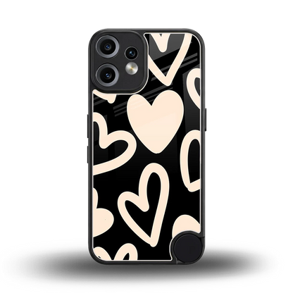 Eternal Hearts back phone cover | glass case for cmf nothing phone 2 pro