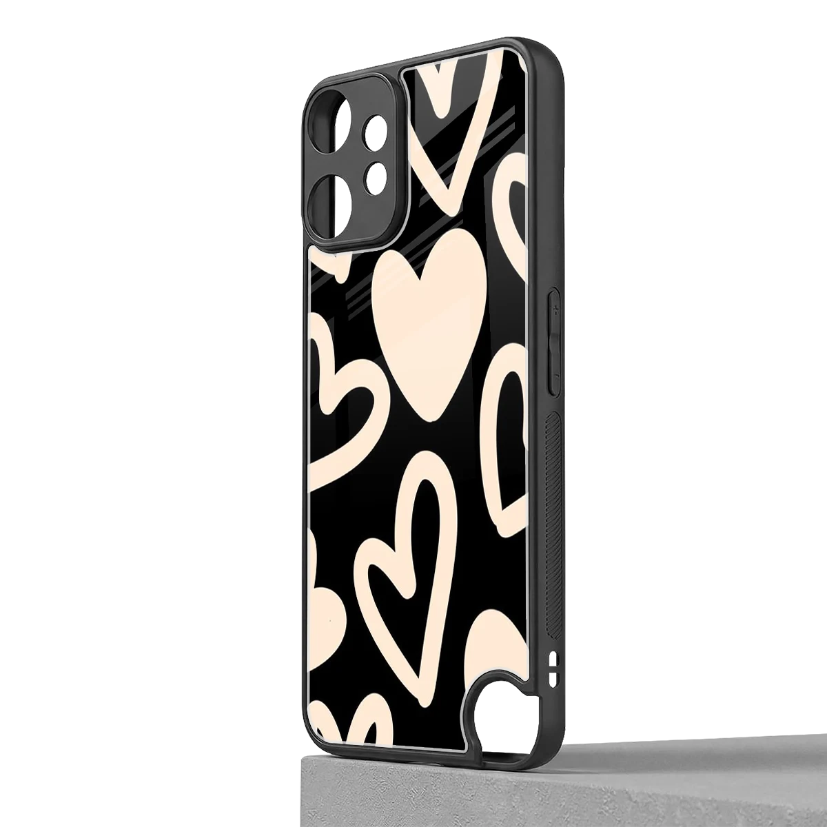 Eternal Hearts cmf nothing phone 2 pro mobile cover | shockproof glass phone case