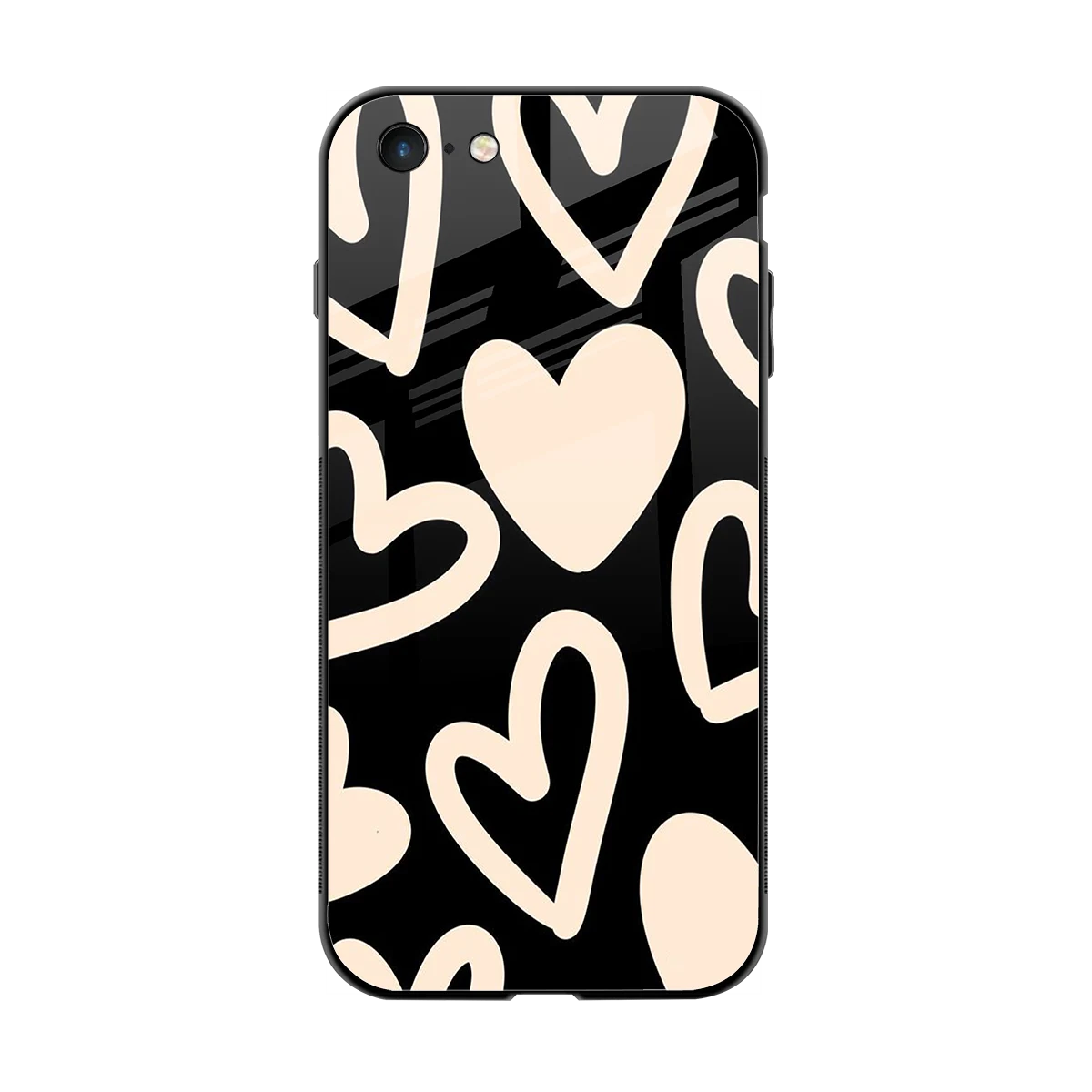 Eternal Hearts back phone cover | glass case for iphone 6