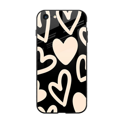 Eternal Hearts back phone cover | glass case for iphone 6