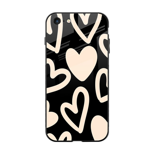 Eternal Hearts back phone cover | glass case for iphone 6