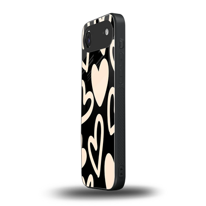 Eternal Hearts iphone air mobile cover | shockproof glass phone case