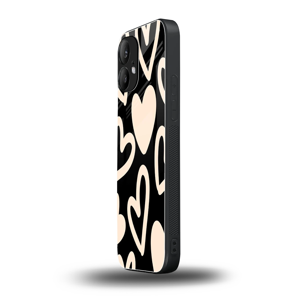 Eternal Hearts nothing phone 2 mobile cover | shockproof glass phone case