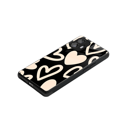 Eternal Hearts stylish phone case for nothing phone 2 | glossy glass and slim fit