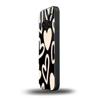 Eternal Hearts nothing phone 2a mobile cover | shockproof glass phone case