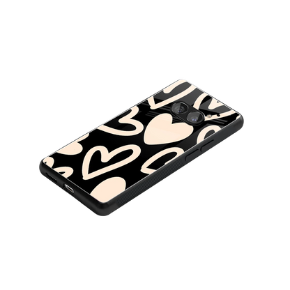 Eternal Hearts stylish phone case for nothing phone 2a | glossy glass and slim fit