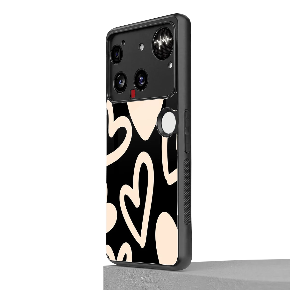 Eternal Hearts nothing phone 3 mobile cover | shockproof glass phone case