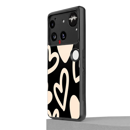 Eternal Hearts nothing phone 3 mobile cover | shockproof glass phone case