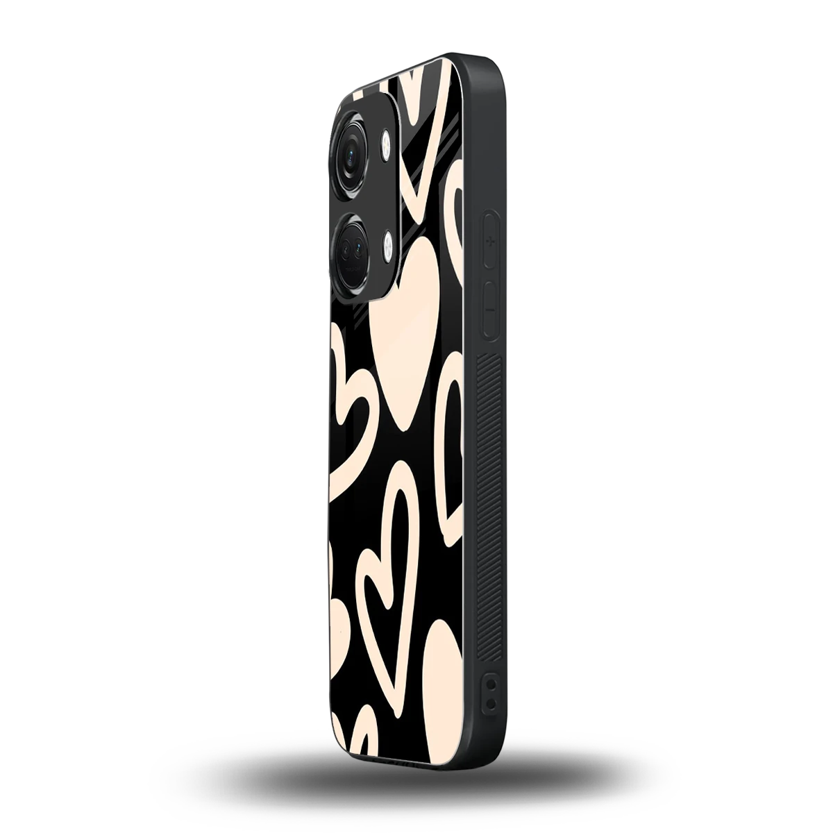 Eternal Hearts oneplus nord 3 mobile cover | shockproof glass phone case