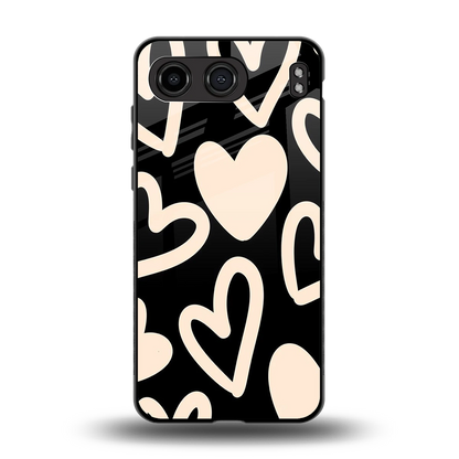 Eternal Hearts back phone cover | glass case for oneplus nord 4