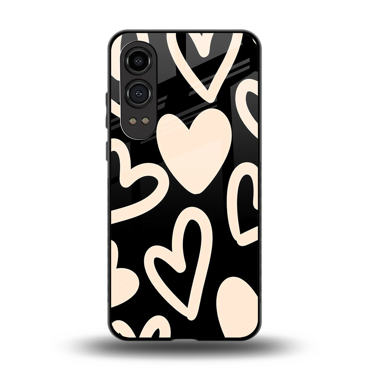 Eternal Hearts back phone cover | glass case for oneplus nord ce 4 lite