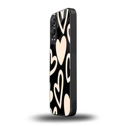 Eternal Hearts oneplus nord ce 4 lite mobile cover | shockproof glass phone case