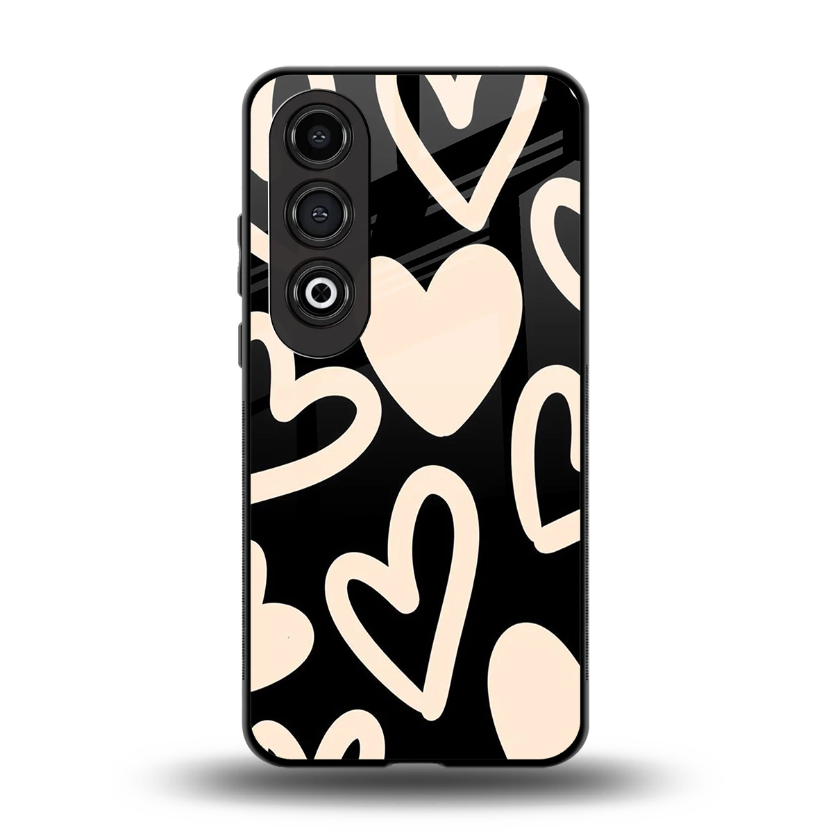 Eternal Hearts back phone cover | glass case for oneplus nord ce 4