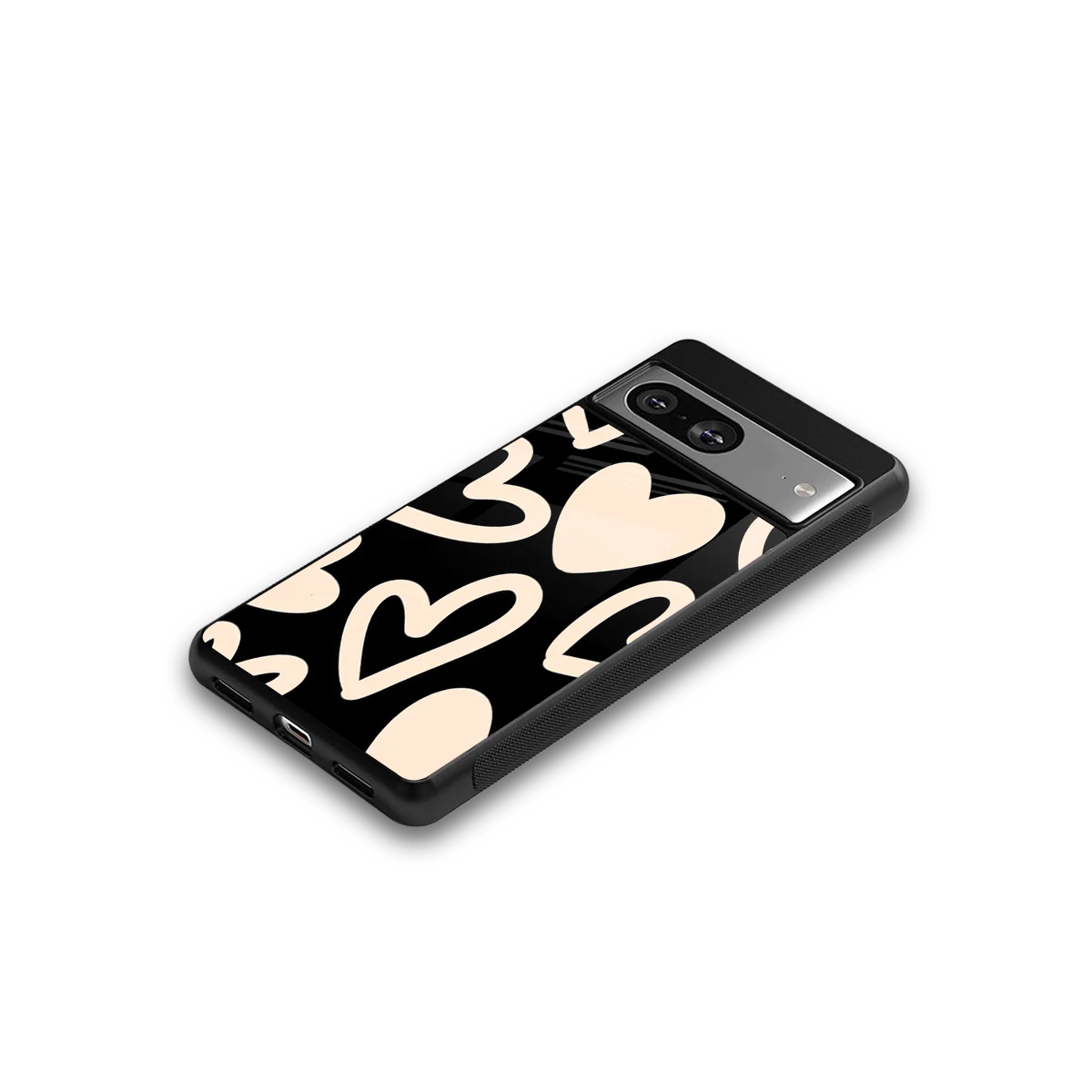 Eternal Hearts google pixel 8 mobile cover | shockproof glass phone case