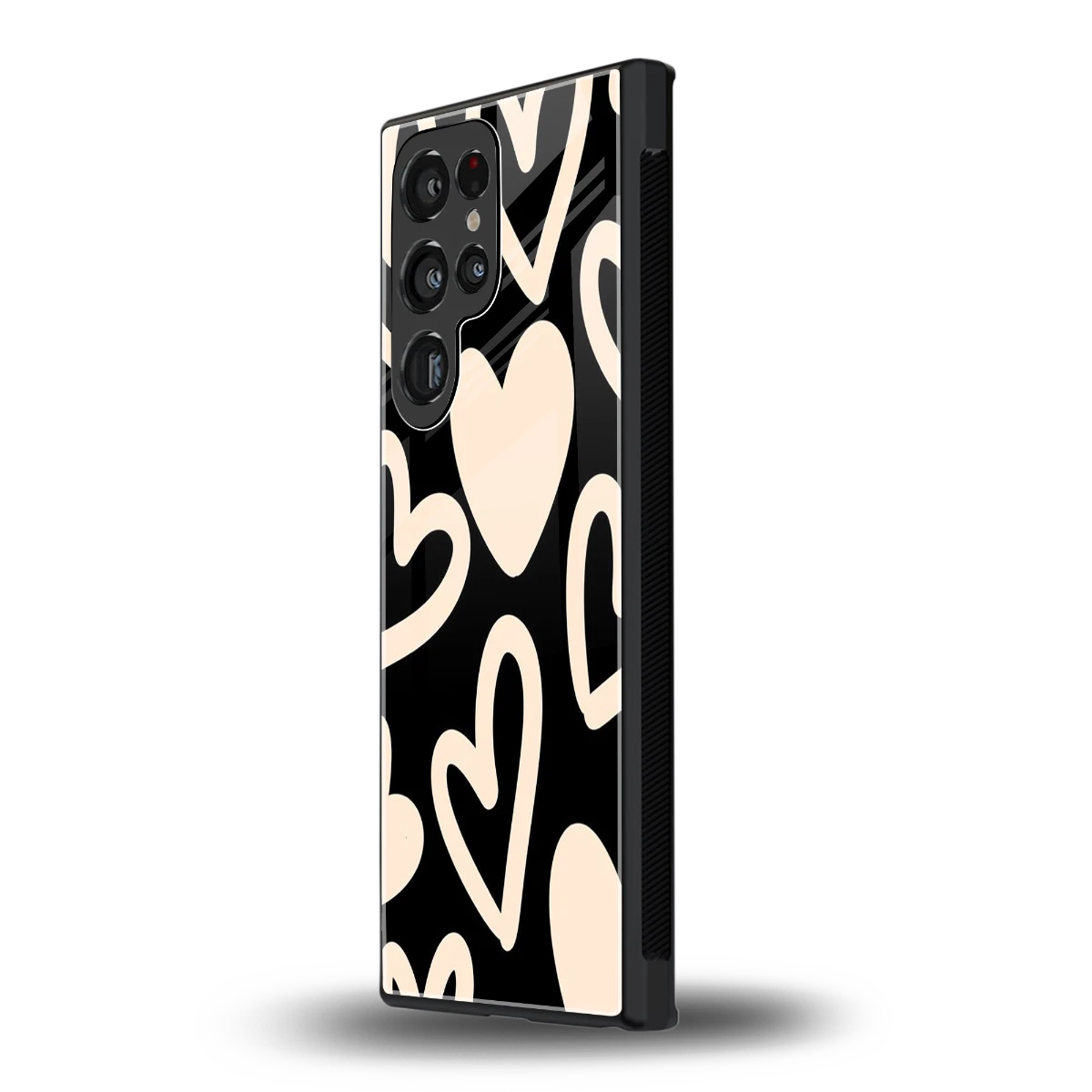 Eternal Hearts samsung galaxy s23 ultra mobile cover | shockproof glass phone case