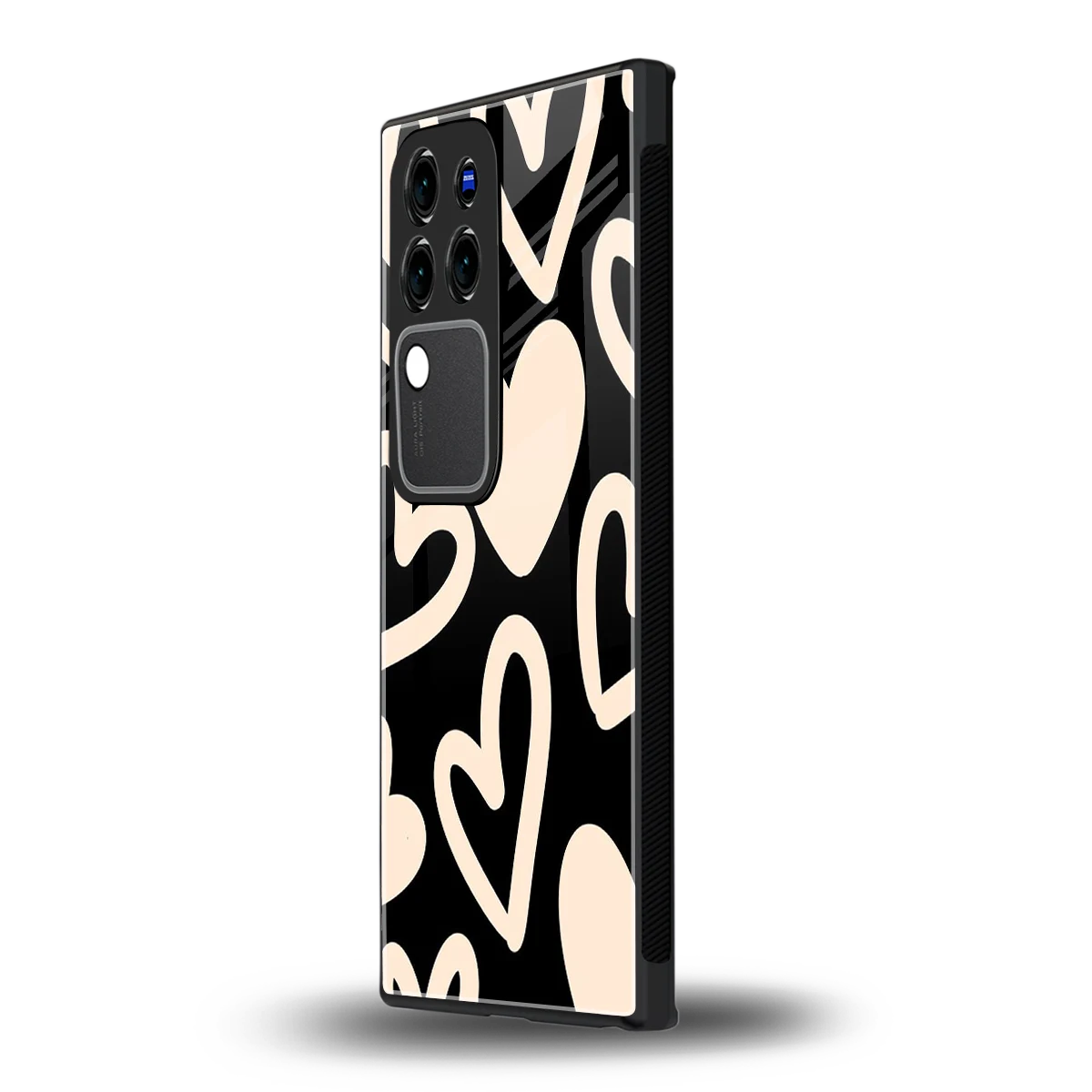 Eternal Heartsvivo v30 pro mobile cover | shockproof glass phone case
