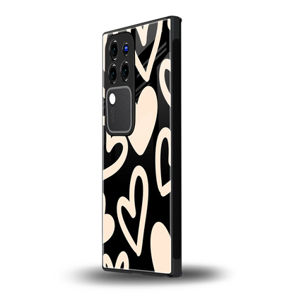 Eternal Heartsvivo v30 pro mobile cover | shockproof glass phone case